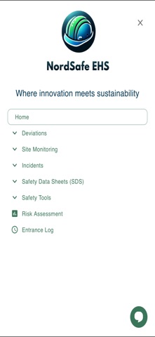 NordSafe EHS screenshot