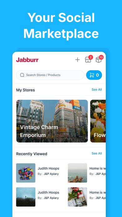 Jabburr-Social Media Super App Screenshot