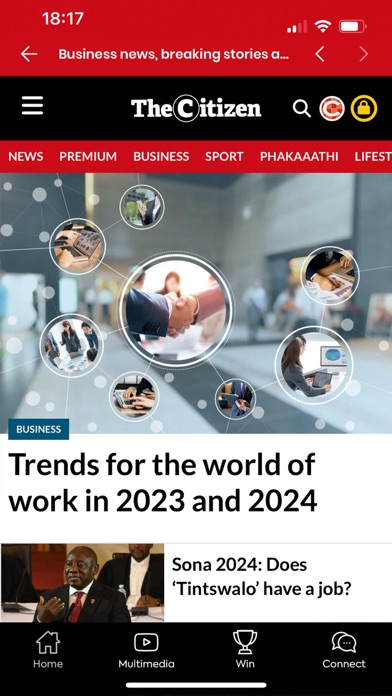 The Citizen News Screenshot