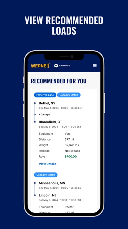 Werner Bridge for Carriers screenshot-3