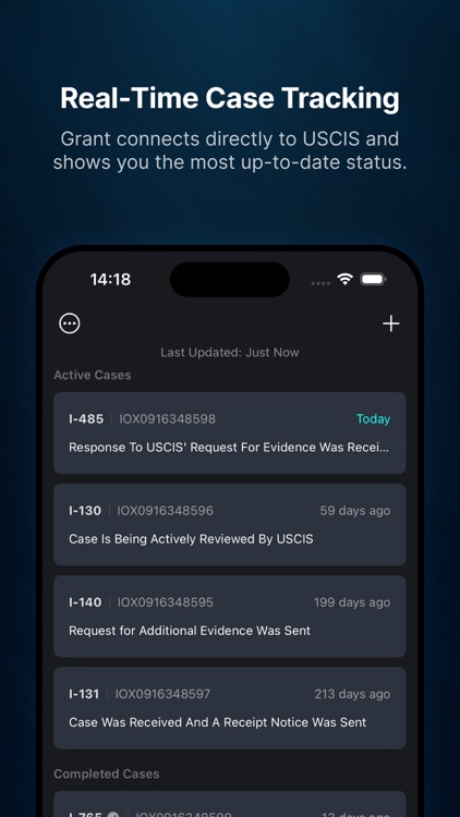 Grant: USCIS Case Tracker