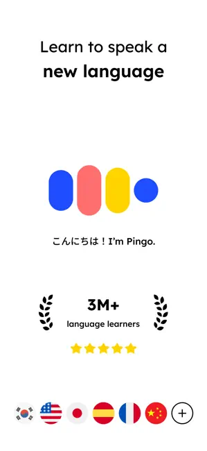 Language Learning: Pingo AI iPhone screenshot 1