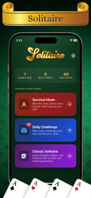Solitaire Card: Classic Games screenshot 1