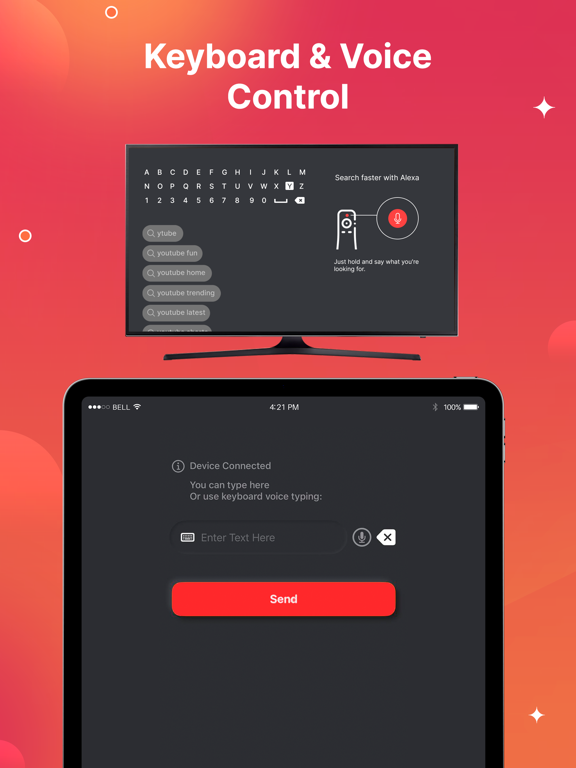 Remote Control for TV Stick iPad screenshot 4 - Utilities app