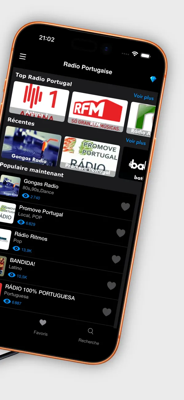 Screenshot #2 pour Radio Portugaise
