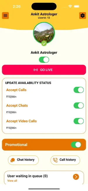 Astrologer Login Only screenshot 3