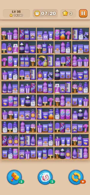Goods Puzzle: 3D Sorting Games screenshot 2