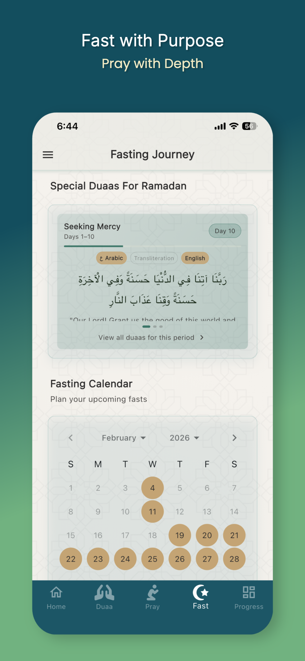 Rihla: Prayer | Duaa | Fasting screenshot 3