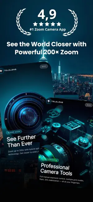 TeleLens 200x Zoom screenshot 2