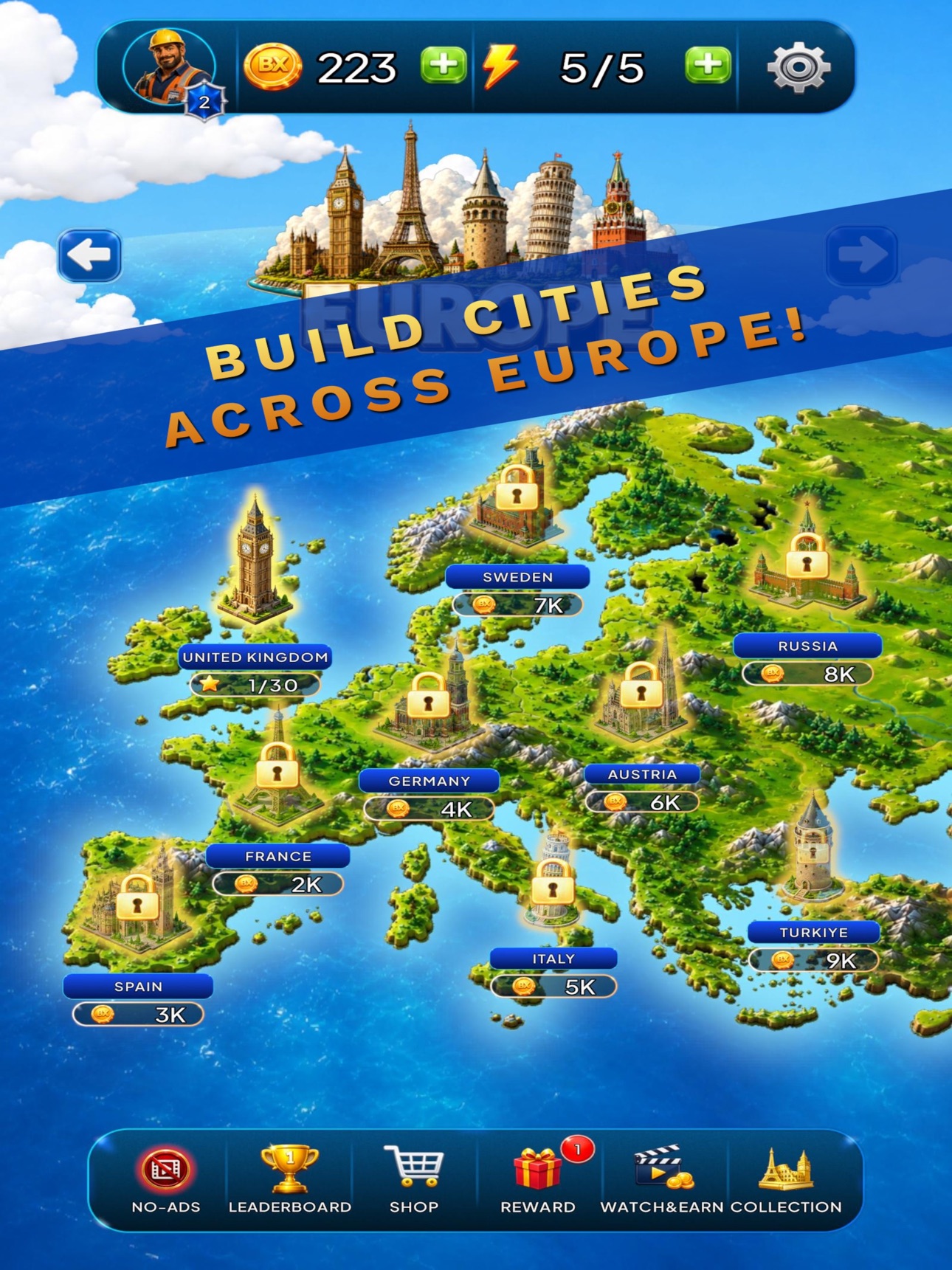 Screenshot 9 of Wonder Build: City Builder