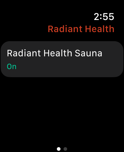 Radiant Health | smart sauna