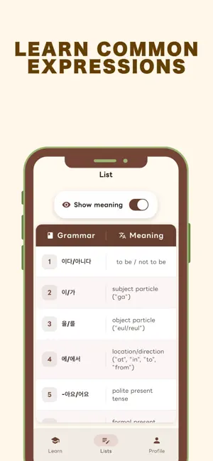 Korean Grammar Master: TOPIK screenshot 2