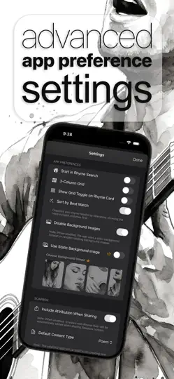 Screenshot von RhymeHub auf dem iPhone 6