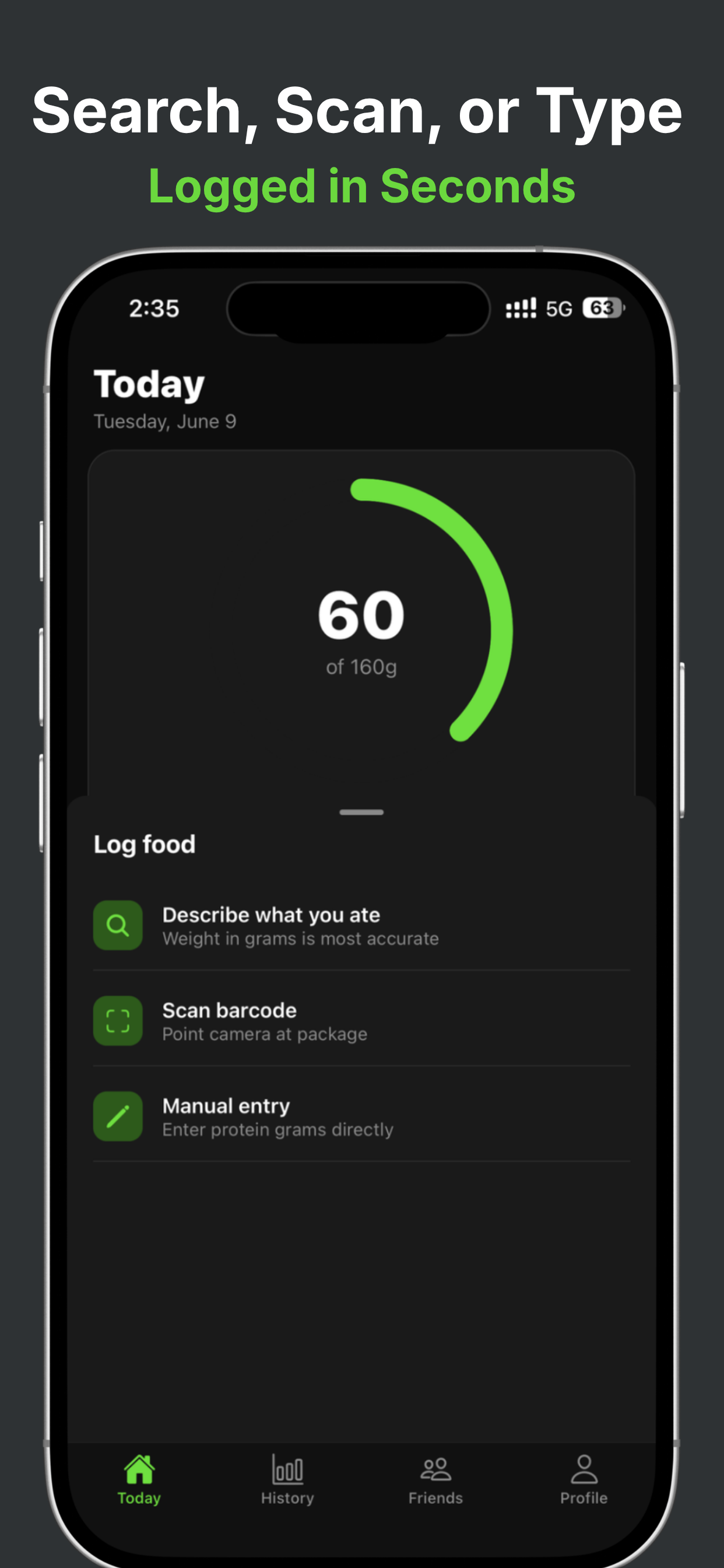 Protn - Track Your Protein screenshot 3