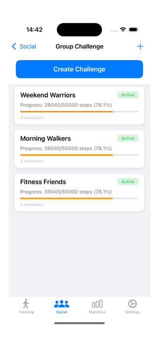 Step Tracker-Pacer Pedometer Screenshot 2 of 4