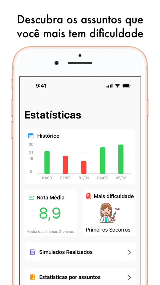#3. Simulado Detran Simulados CNH (iOS) 由: Aplicativos Legais