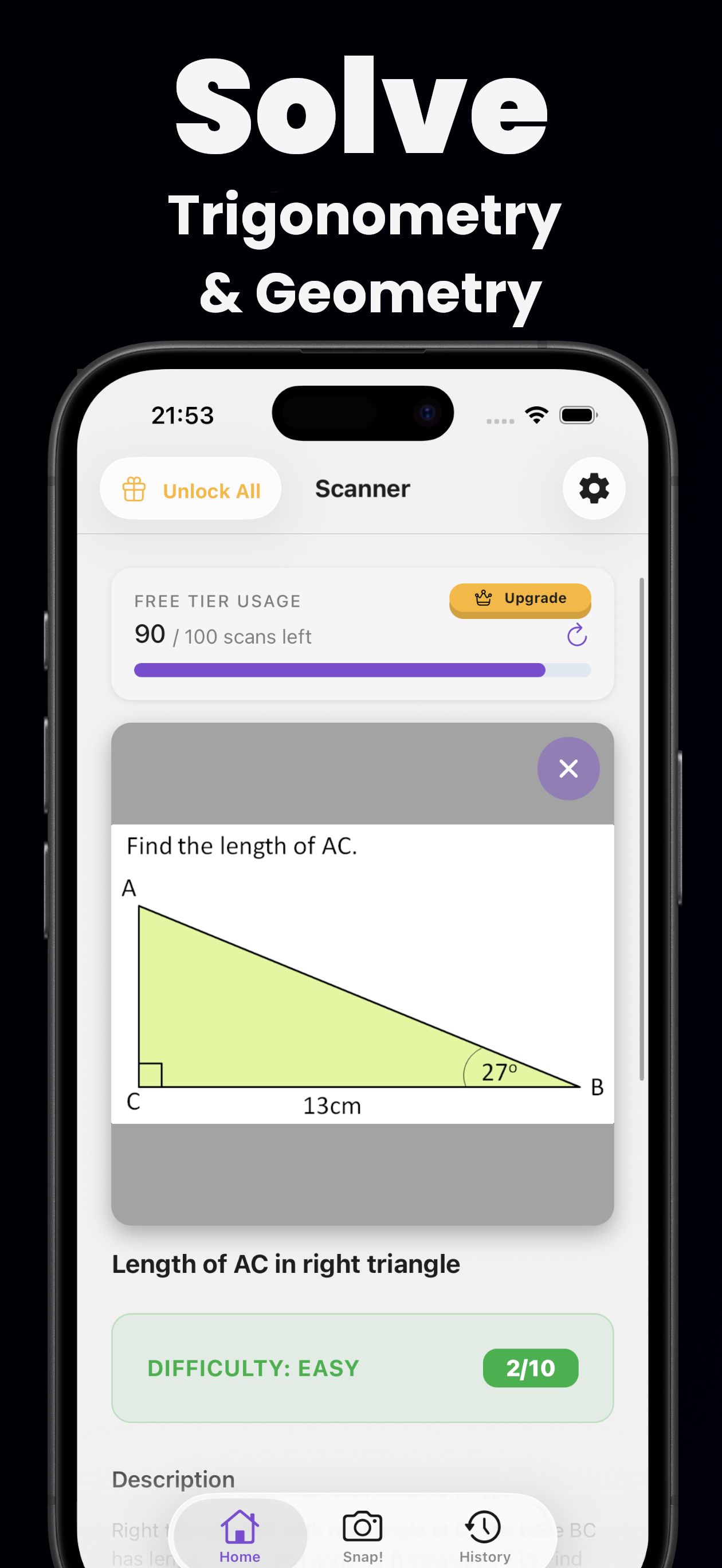 Geometry Solver △ screenshot 3