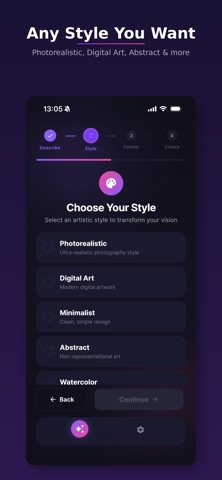 WallpapAI: HD AI Wallpapers Screenshot 2 of 6