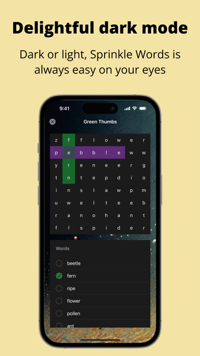 Sprinkle Words Screenshot