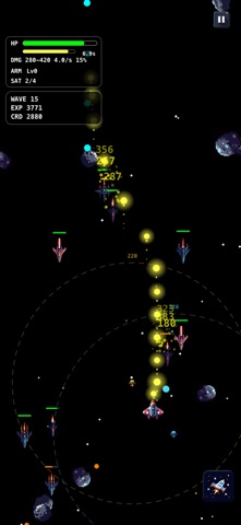 Space Defender – Pixel War iPhone screenshot