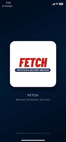 Fetch : Rides & Delivery iPhone screenshot 1