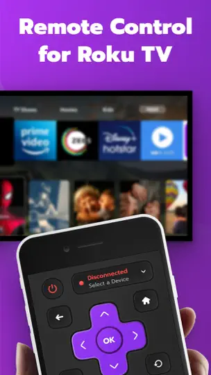 Скриншот Remote Control For Roku TV ◦ на iPhone 1