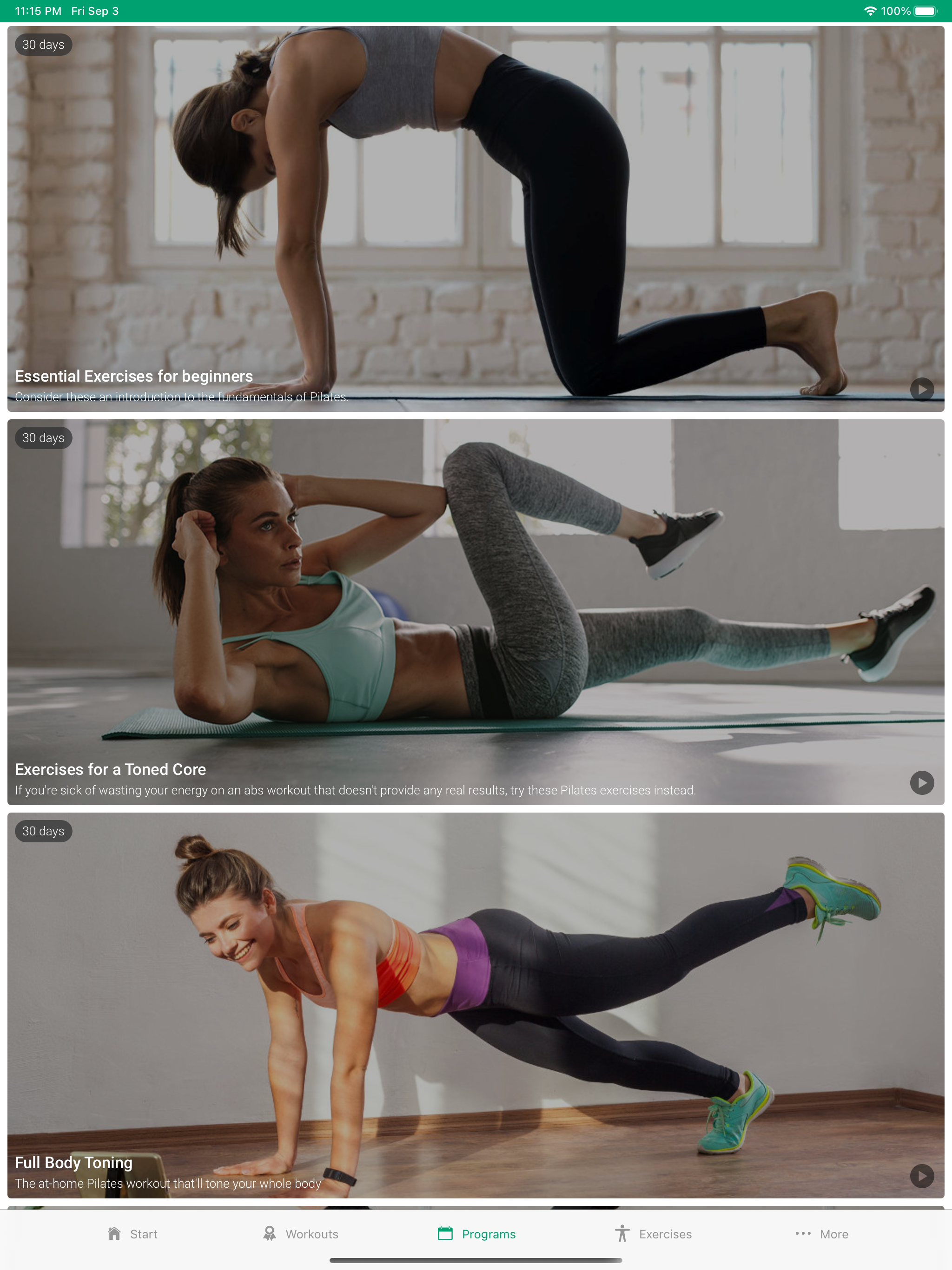 Pilates of the Day: Fitness