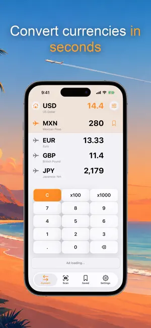 FX Cat: Currency Converter screenshot 1