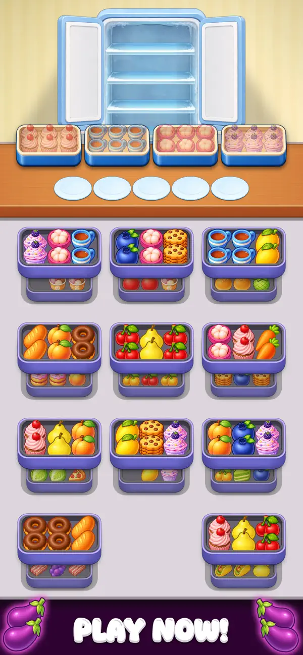 Screenshot #1 pour Fridge Jam Puzzle