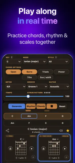 StrumForge: Chord Progressions screenshot 2