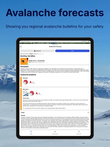 Skida: Alpine Adventures iPad screenshot