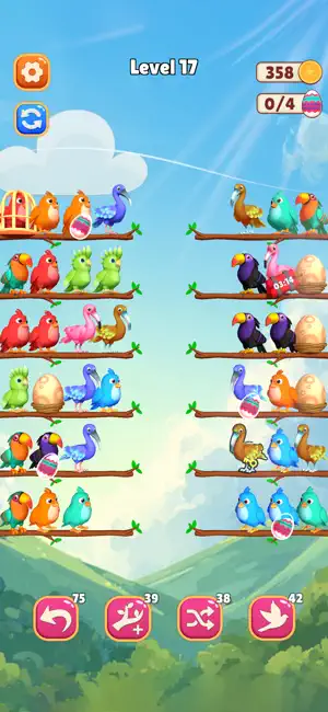 Feather Sort 3D screenshot 2