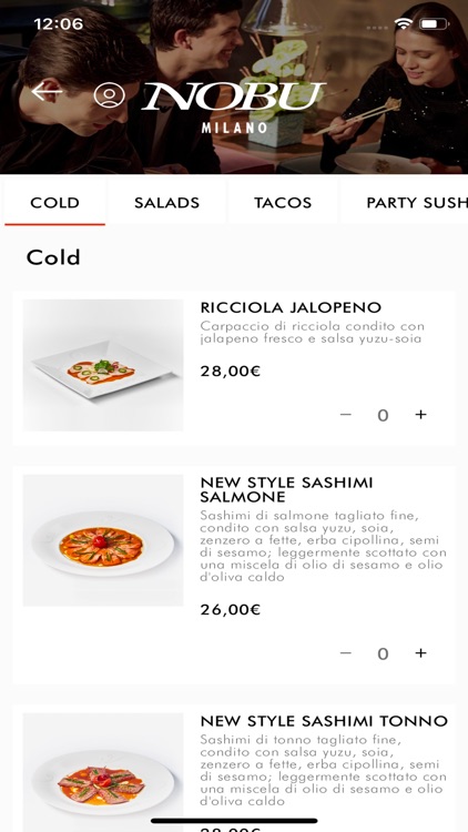 Nobu Milano screenshot-4