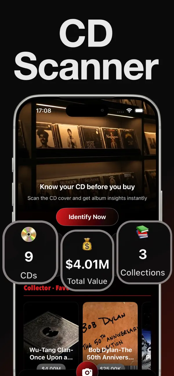 #2. CD Scanner (iOS) By: Omer Duman