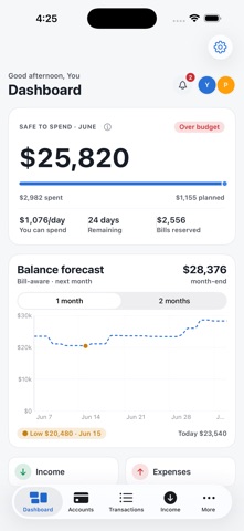 SAFE Budgeting screenshot 1