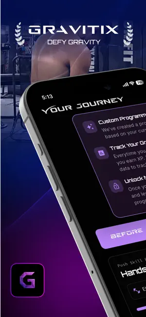 grav: learn calisthenics screenshot 1