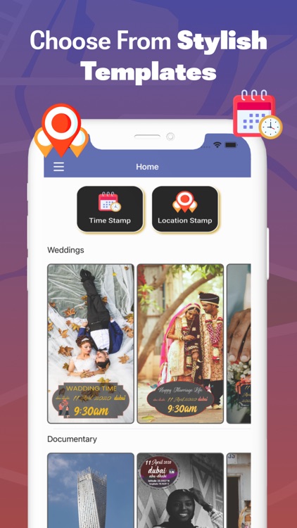 Geo Stamp : GPS Mark on photo