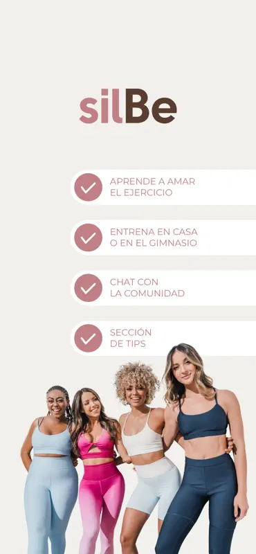 silBe: Fitness para Mujeres screenshot 8 of 8
