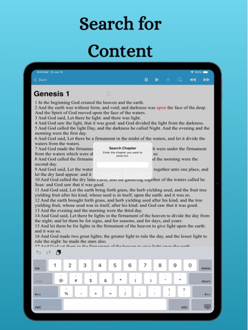 KJV Holy Bible & Daily Prayers iPad screenshot