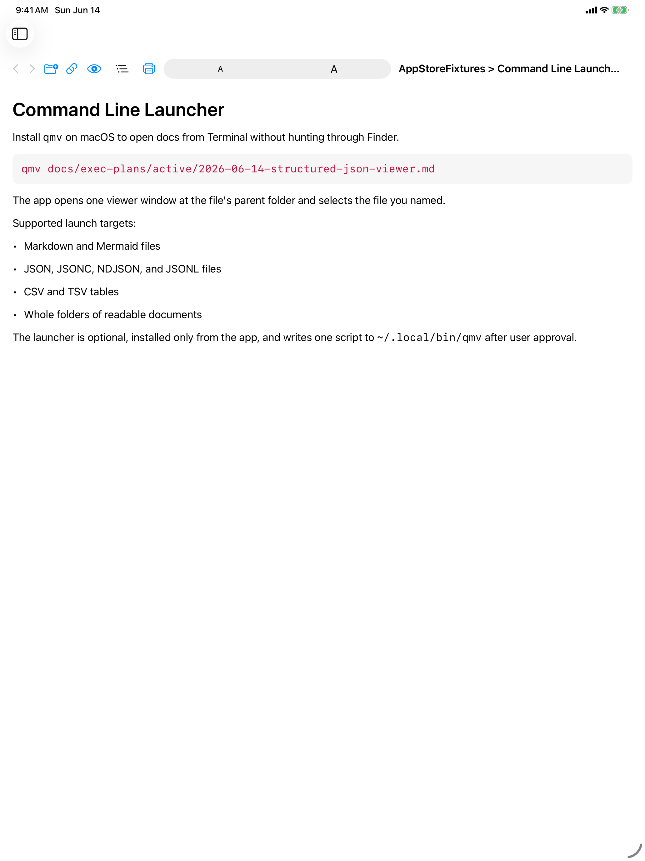 Quick Markdown Viewer