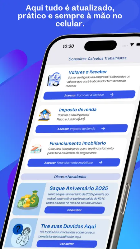 FGTS 2026 - Consulta Valores screenshot 2 of 6