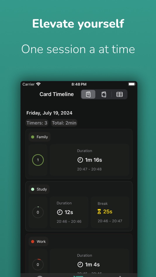 #1. FlowTimer: Productivity Waves (iOS) โดย: OUTZERA LLC