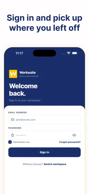 Worksuite screenshot 3