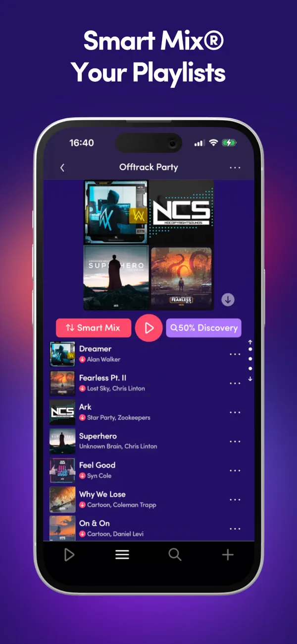 Screenshot #3 pour Offtrack: l'application DJ IA