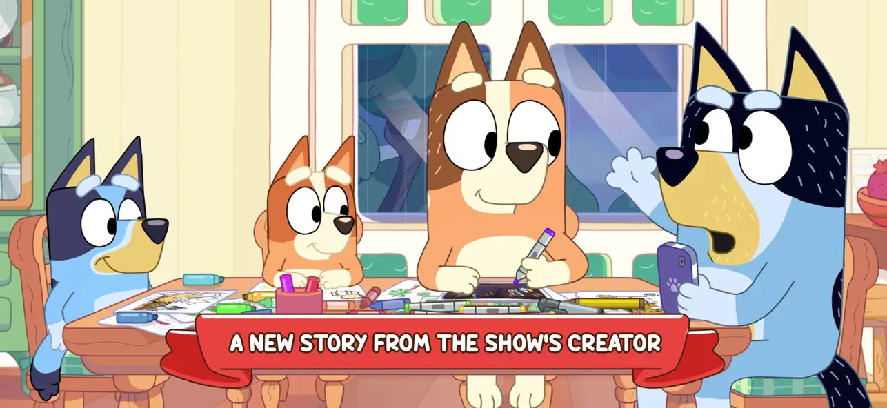 Bluey's Quest for The Gold Pen