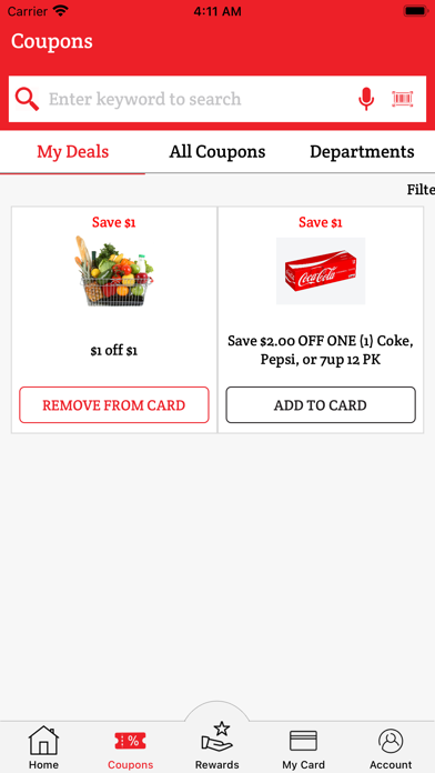 Grocer’s Pride Rewards Screenshot