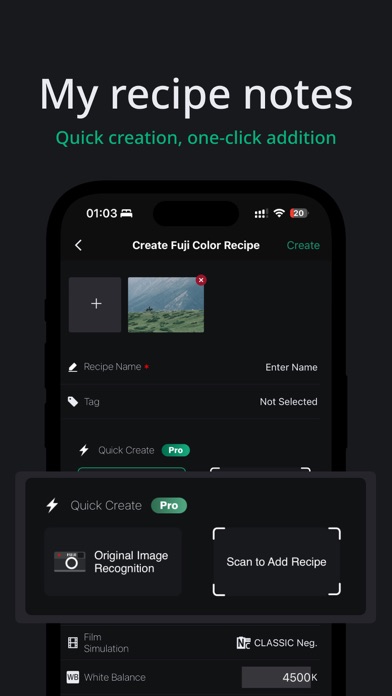 FujiStyle - Film Recipes Frame Screenshot