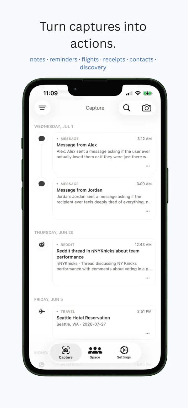 Screenshot #2 pour Capture: AI Assistant
