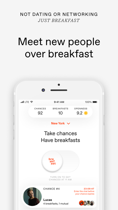 Screenshot #1 pour The Breakfast App