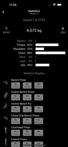 Bodybuilding. Weight Lifting screenshot #6 for iPhone